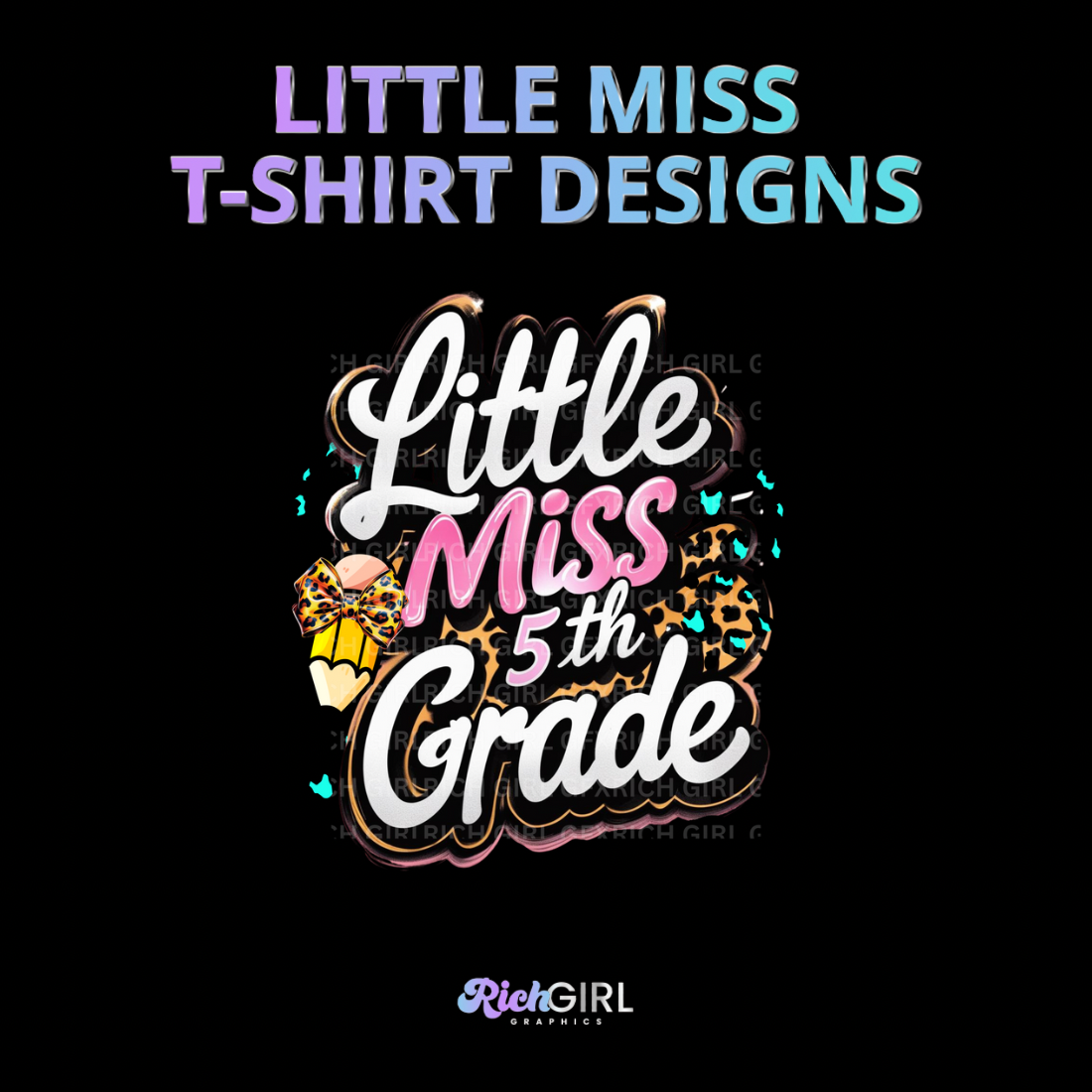 Little Miss T-Shirt BUNDLE