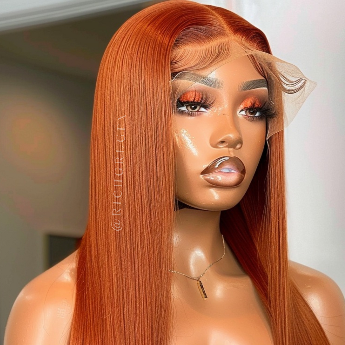RGGFX Ginger Wig STOCK MODELS