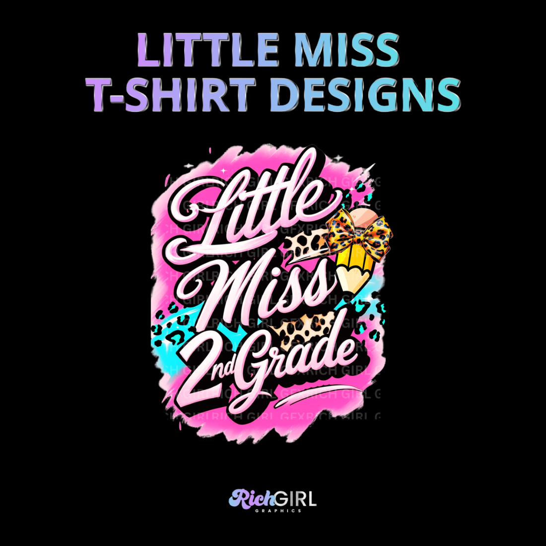Little Miss T-Shirt BUNDLE