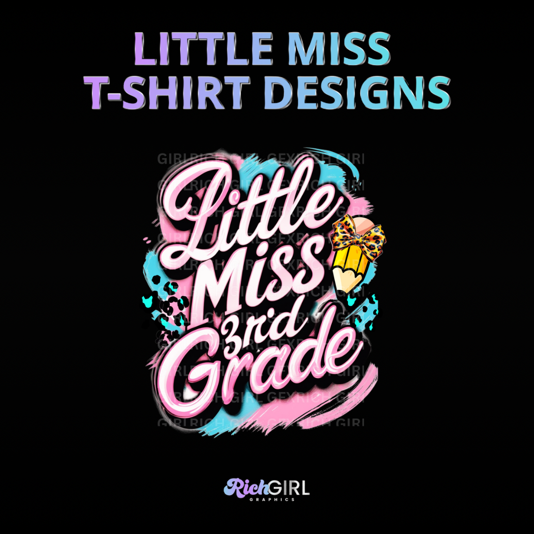 Little Miss T-Shirt BUNDLE