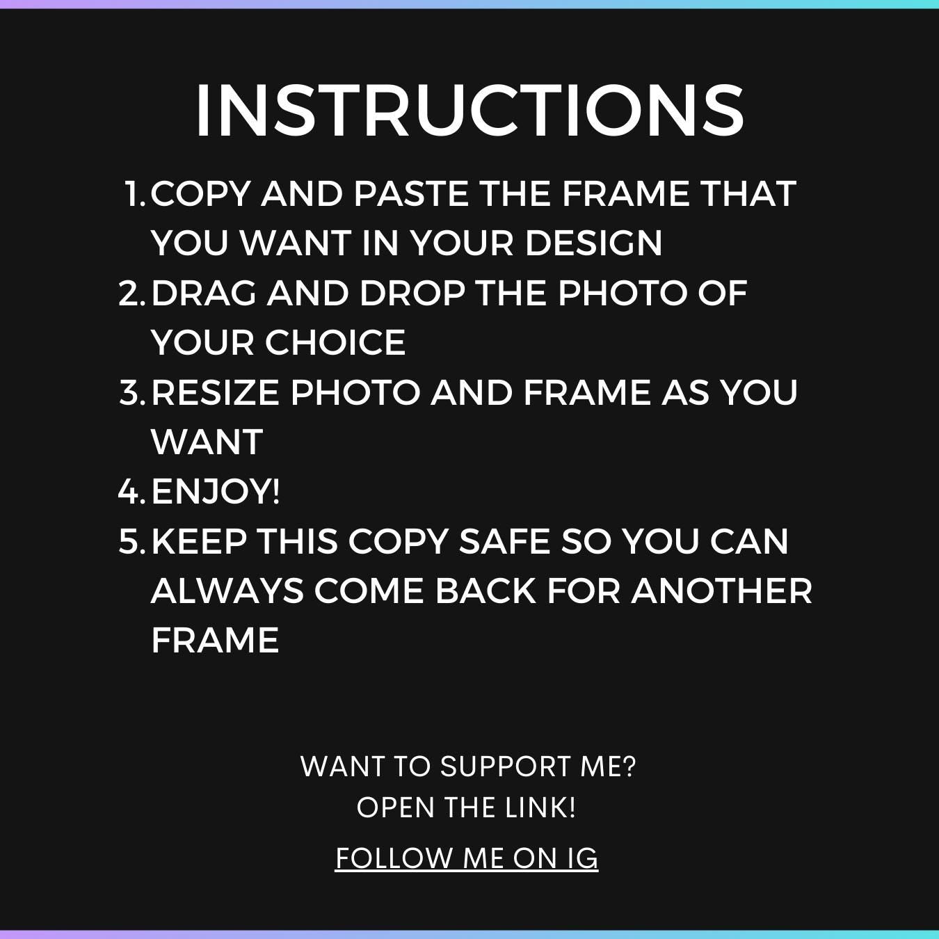 Halloween Spiderweb Letters & Numbers: Canva Frames (Digital Download)