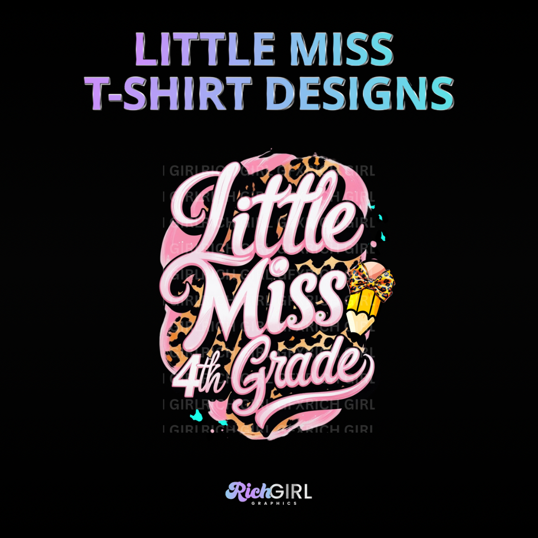 Little Miss T-Shirt BUNDLE