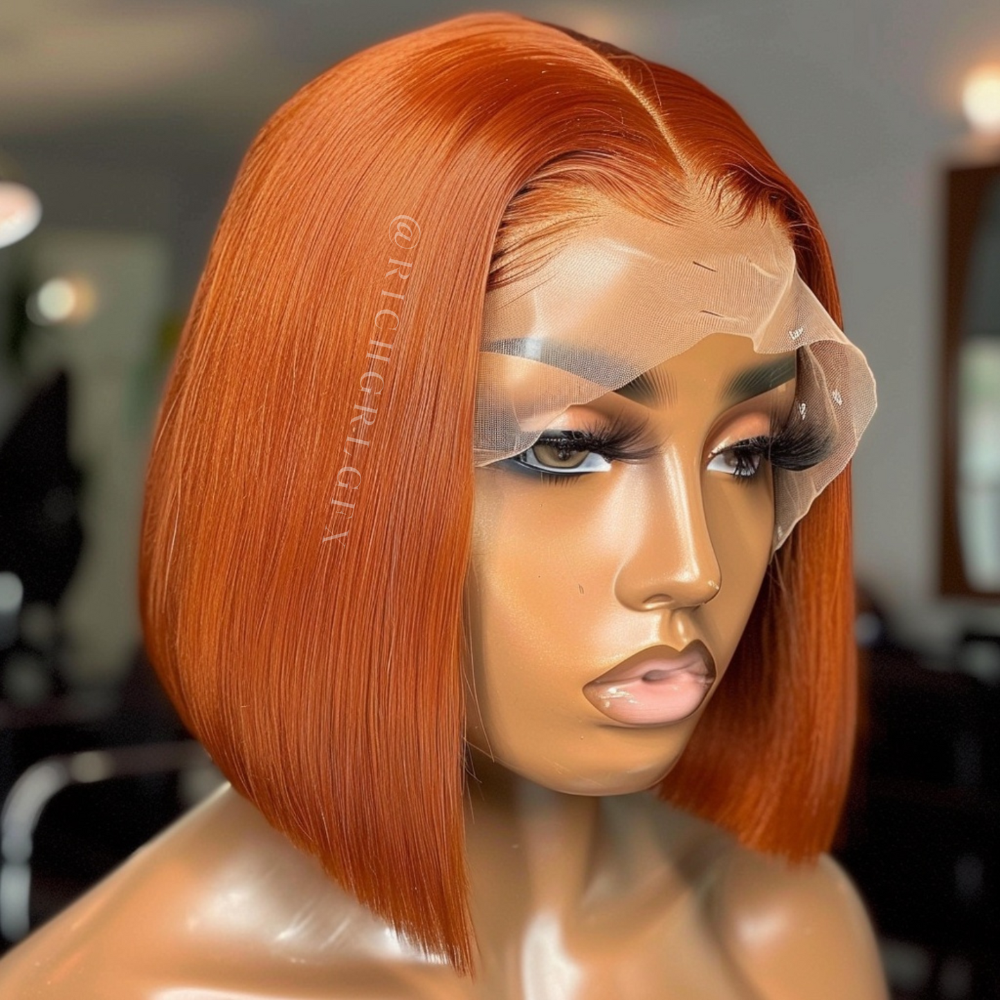 RGGFX Ginger Wig STOCK MODELS