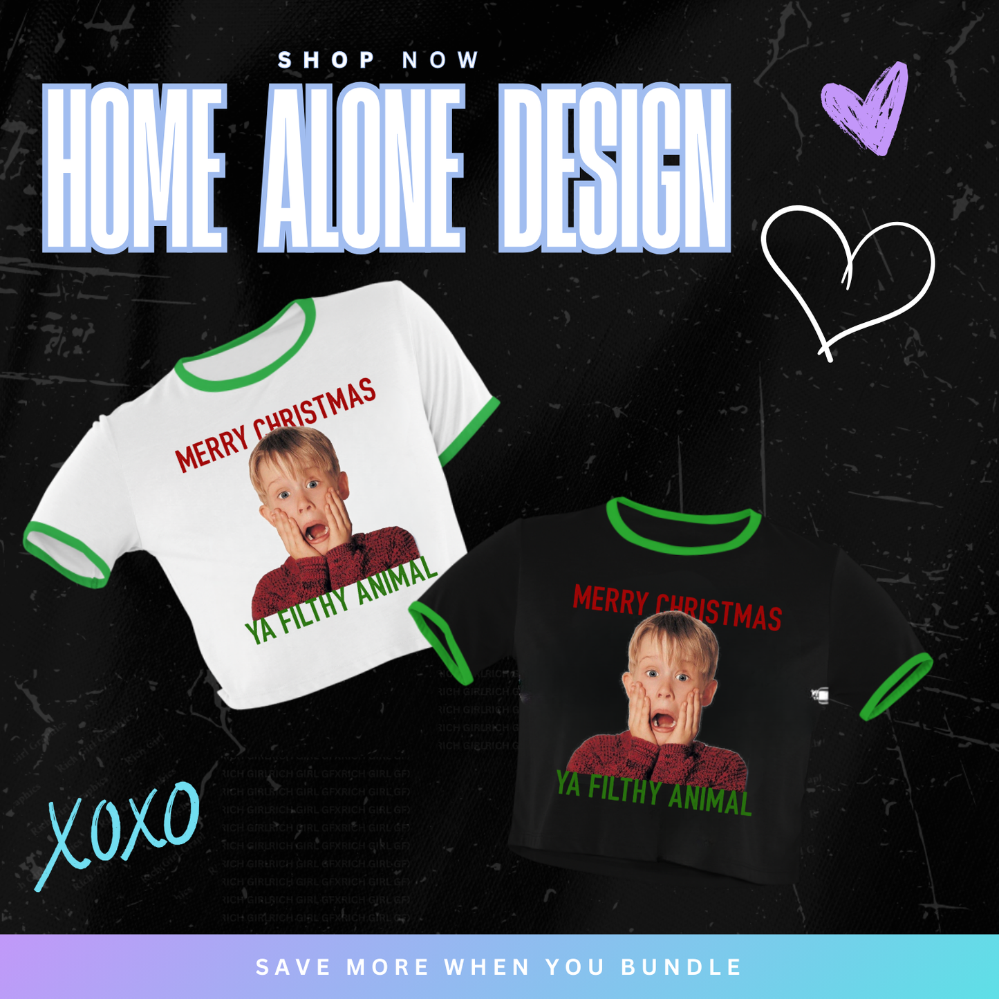 HOME ALONE Tee DESIGN