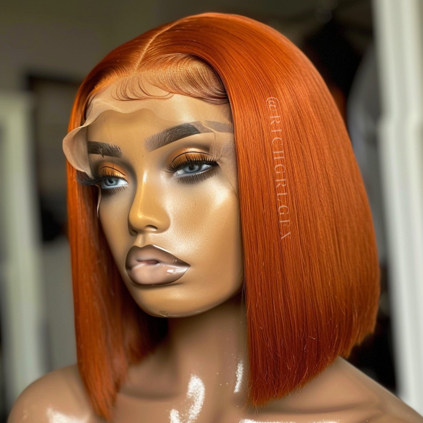 RGGFX Ginger Wig STOCK MODELS