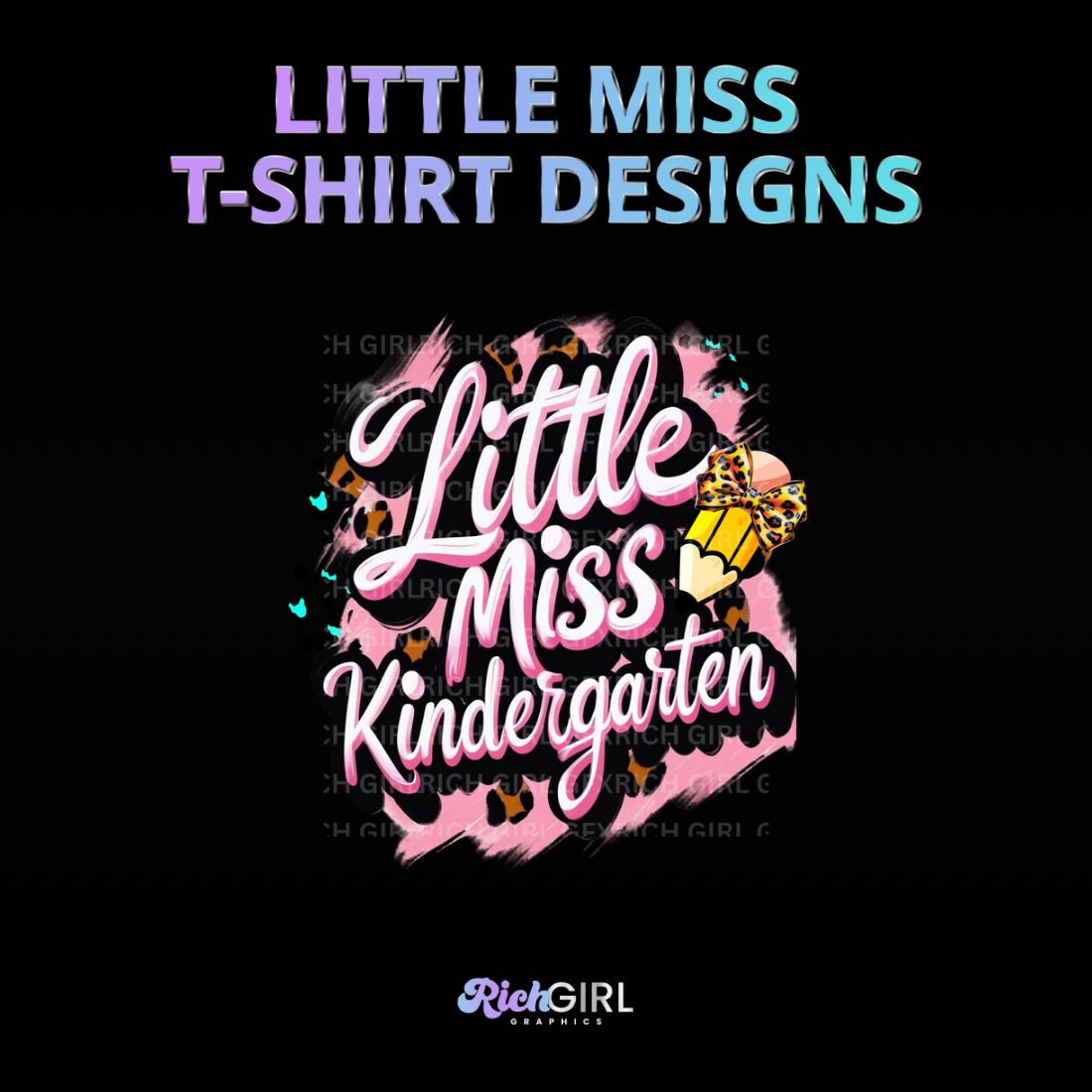 Little Miss T-Shirt BUNDLE
