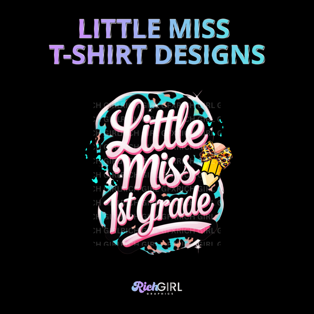Little Miss T-Shirt BUNDLE