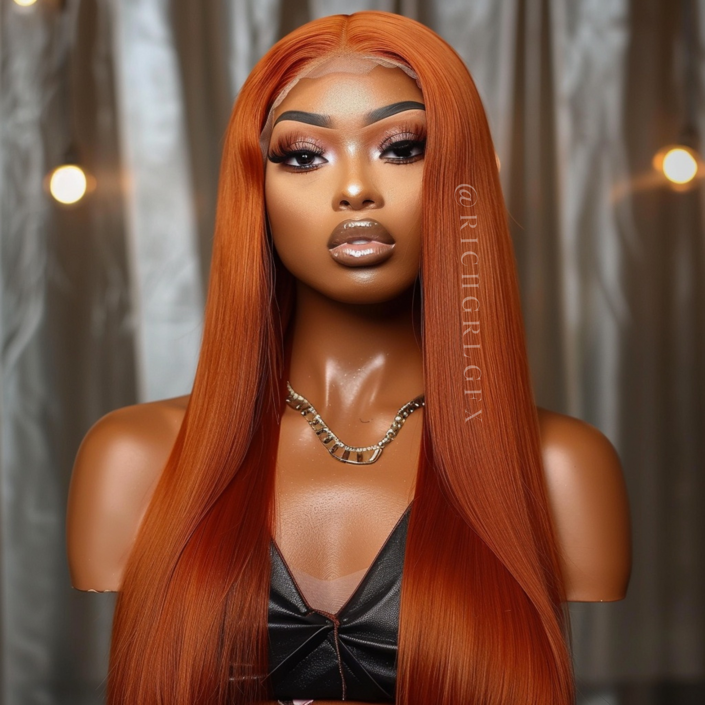 RGGFX Ginger Wig STOCK MODELS
