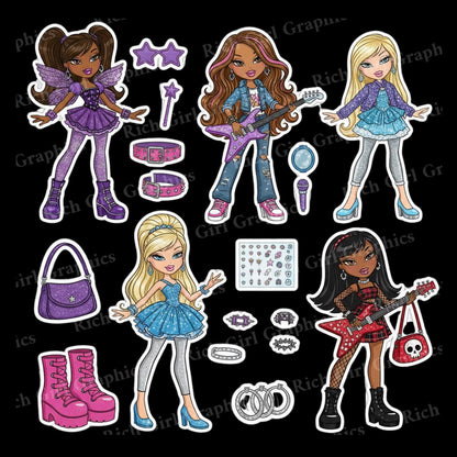 Always BRATZ Sticker Pack