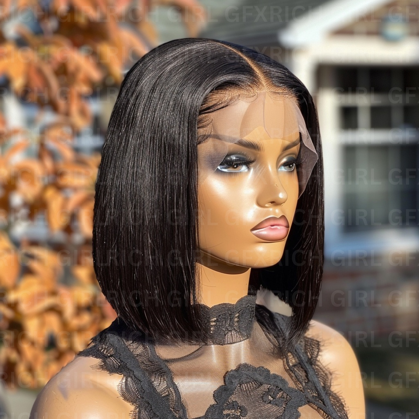 RGGFX Black Wig STOCK MODELS