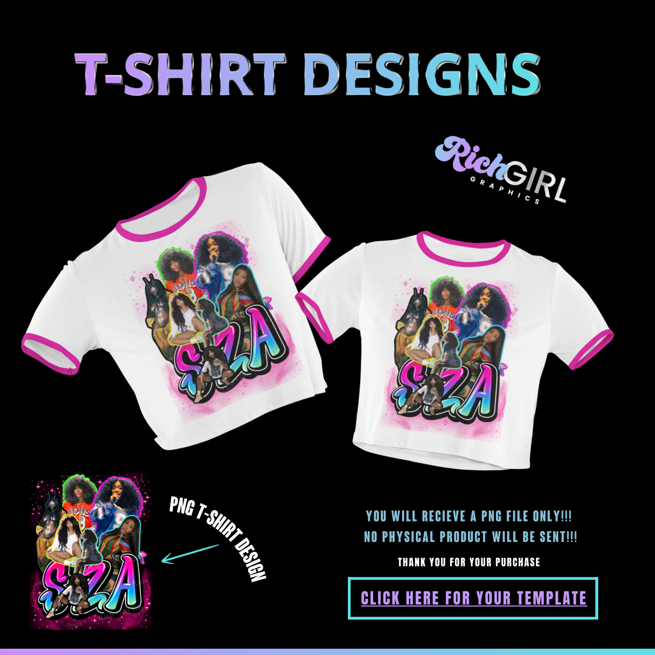 SZA T-Shirt Design