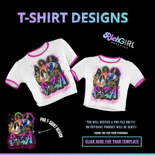 SZA T-Shirt Design