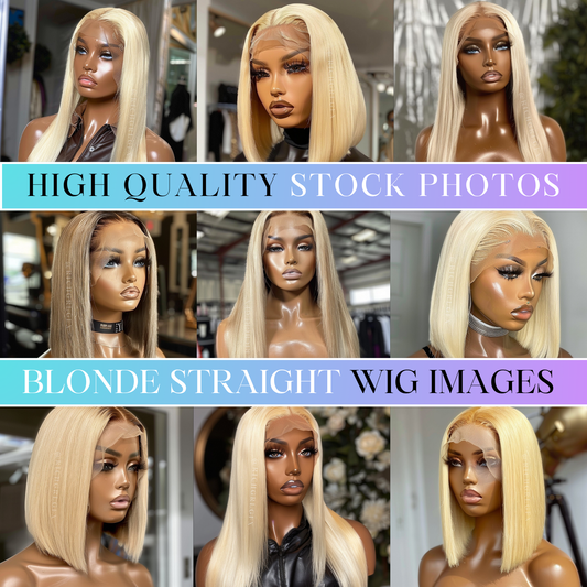 RGGFX Blonde Wig STOCK MODELS