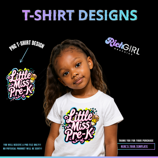 Little Miss T-Shirt BUNDLE