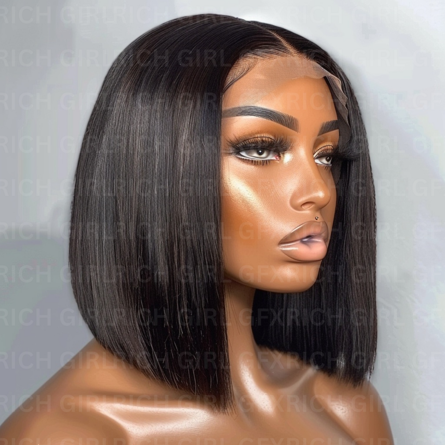 RGGFX Black Wig STOCK MODELS