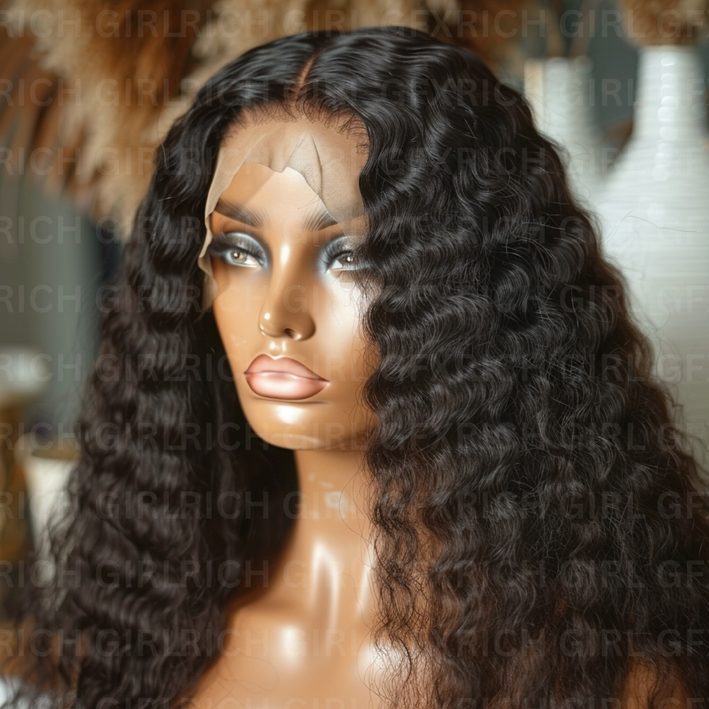 RGGFX Black Wig STOCK MODELS