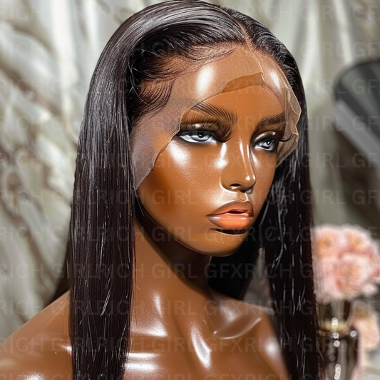 RGGFX Black Wig STOCK MODELS
