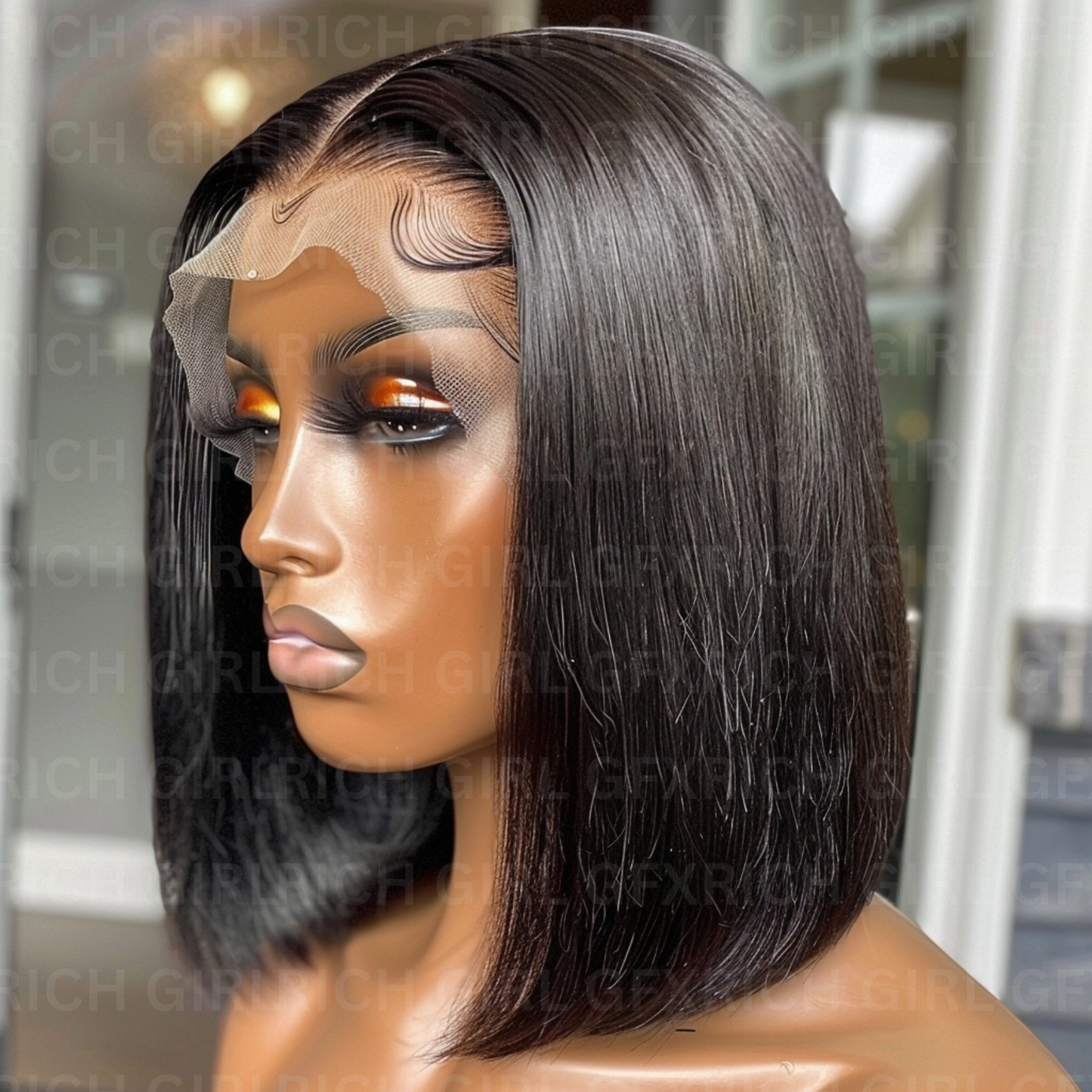 RGGFX Black Wig STOCK MODELS