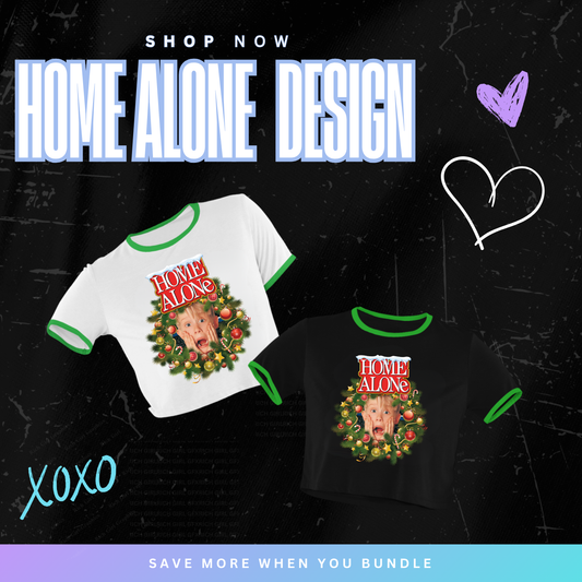 HOME ALONE Tee DESIGN