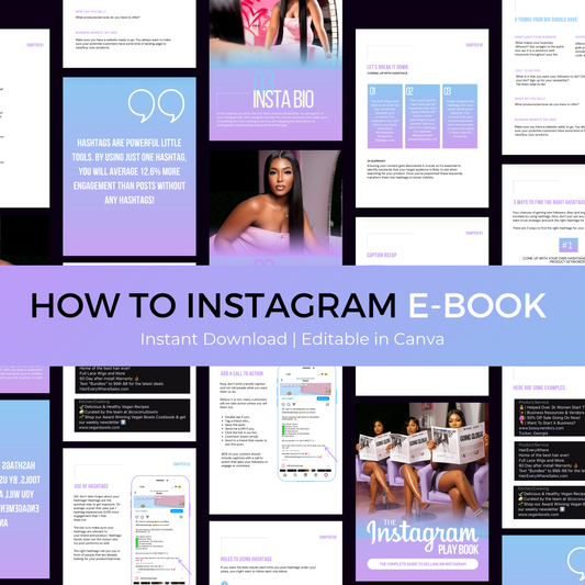 HOW TO INSTAGRAM E-BOOK