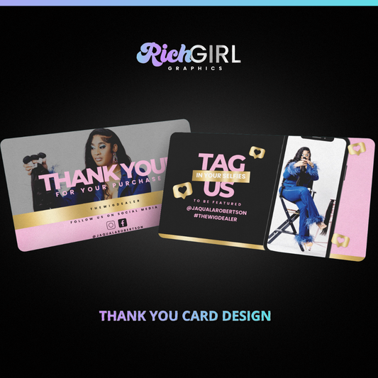 Thank You Card Design