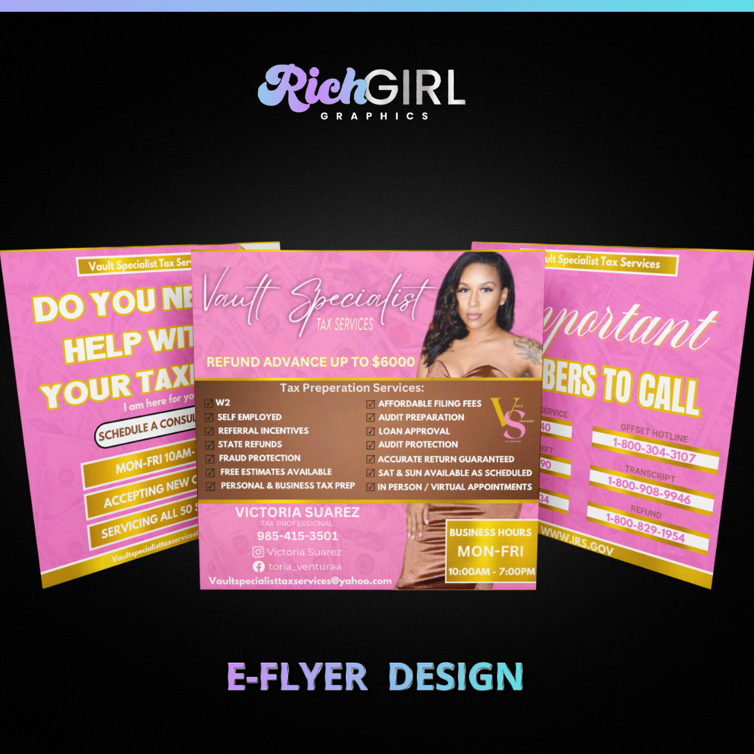 E-Flyer DESIGNS