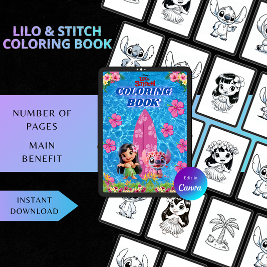 Lilo & Stitch Coloring Book