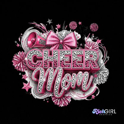 Cheer Mom PNG FILE