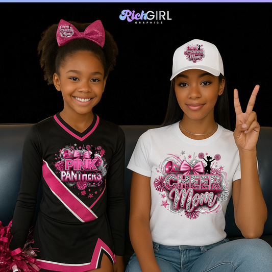 Cheer Mom PNG FILE