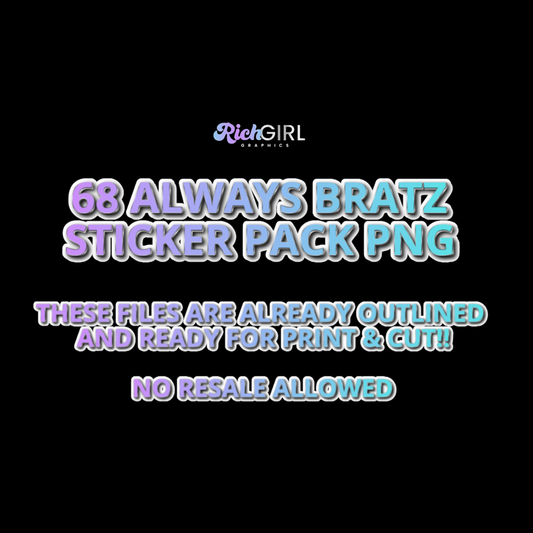 Always BRATZ Sticker Pack