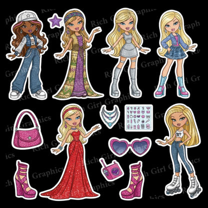 Always BRATZ Sticker Pack